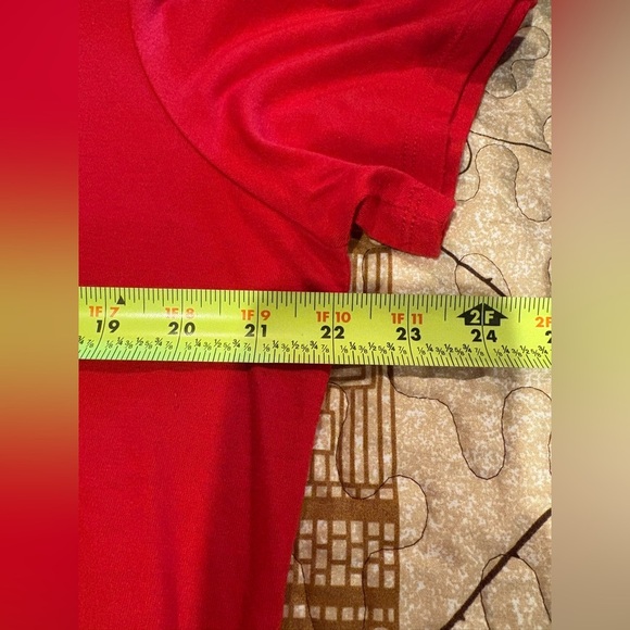 Nike athletic cut Red Georgia “Go Dawg” Dri Fit T-Shirt women’s size XL - Picture 7 of 9